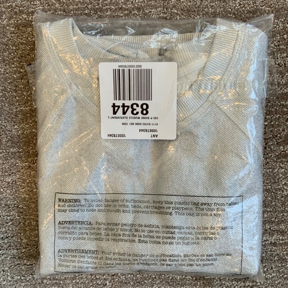 NWOT Anthropologie Pilcro Shiny Knit Muscle Top - Picture 16 of 16